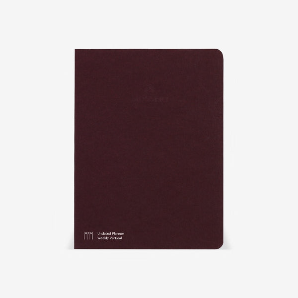 Mossery Vertical Half-Year Planner Refill