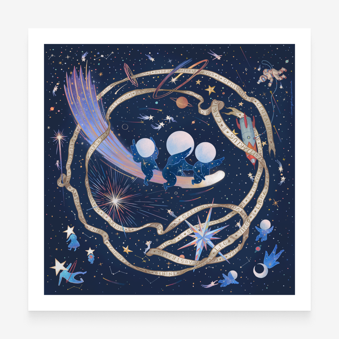 Cosmos Art Print | Mossery
