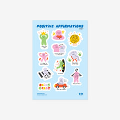 Mossery Stickers: Positive Affirmation Bundle