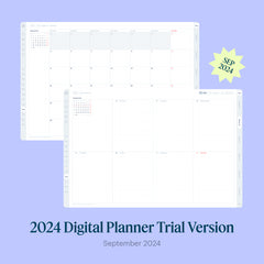 2024 Digital Planner Free Trial: September