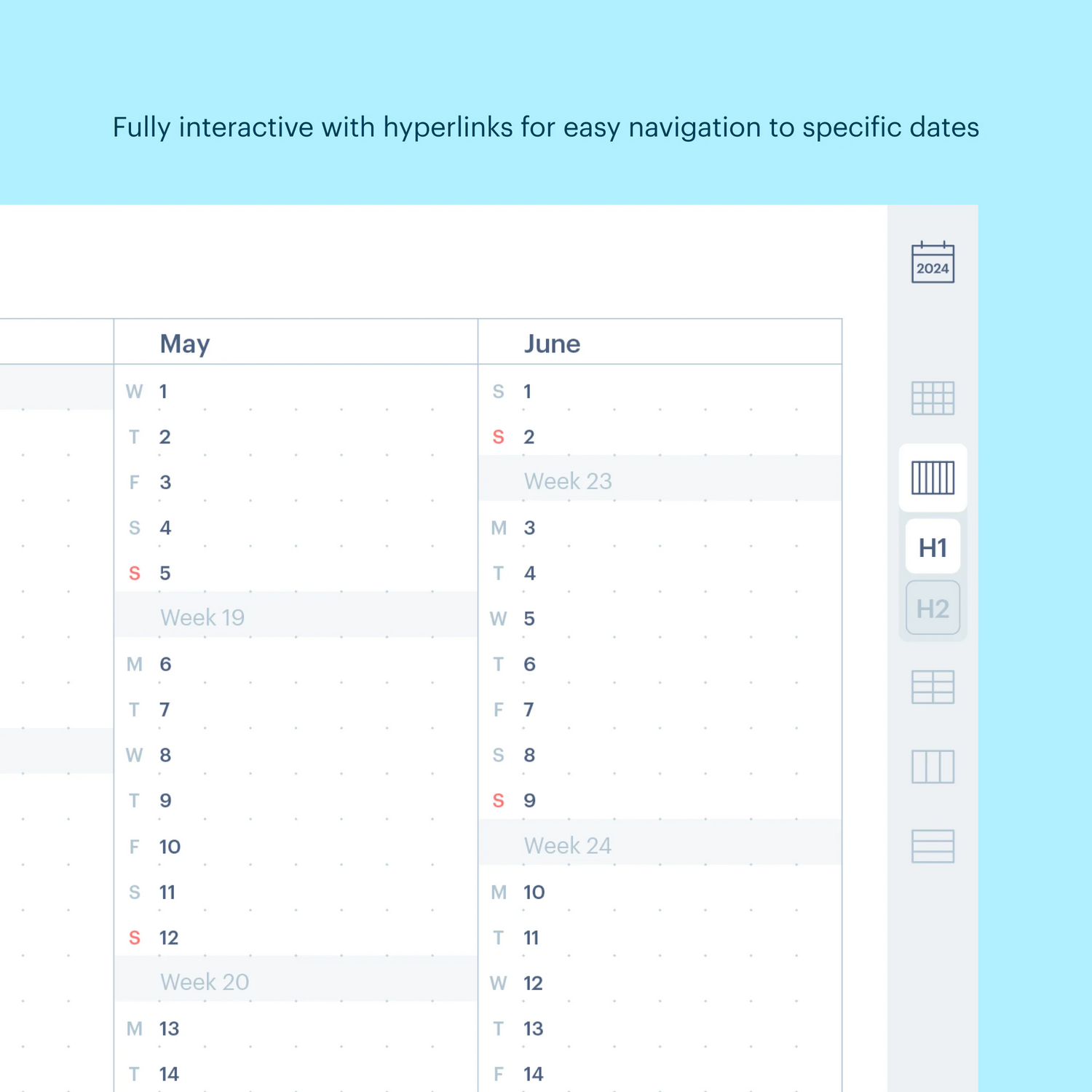 2024 Digital Planner