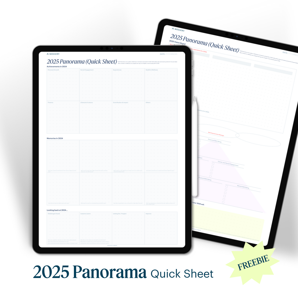 2025 Panorama: Free Quick Sheet