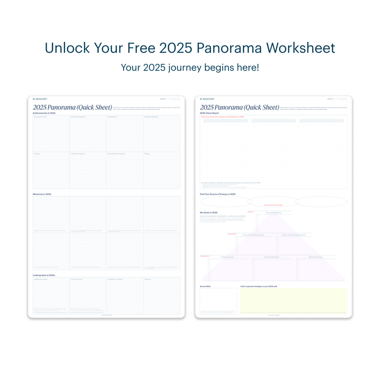 2025 Panorama: Free Quick Sheet