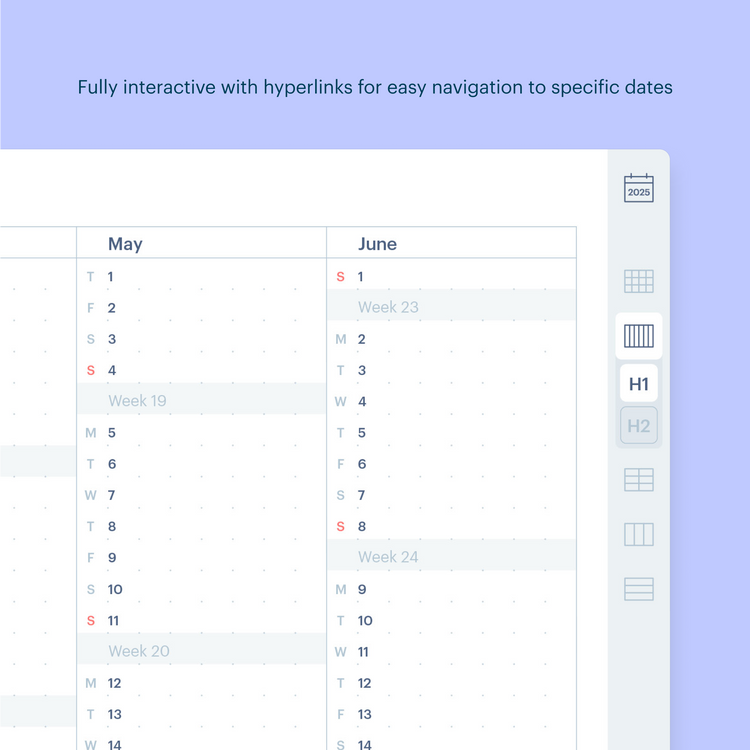 2025 Digital Planner