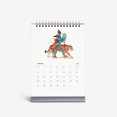 Muses of Adventure 2025 Desk Calendar