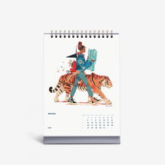 Muses of Adventure 2025 Desk Calendar