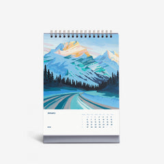 Sights of the World 2025 Desk Calendar