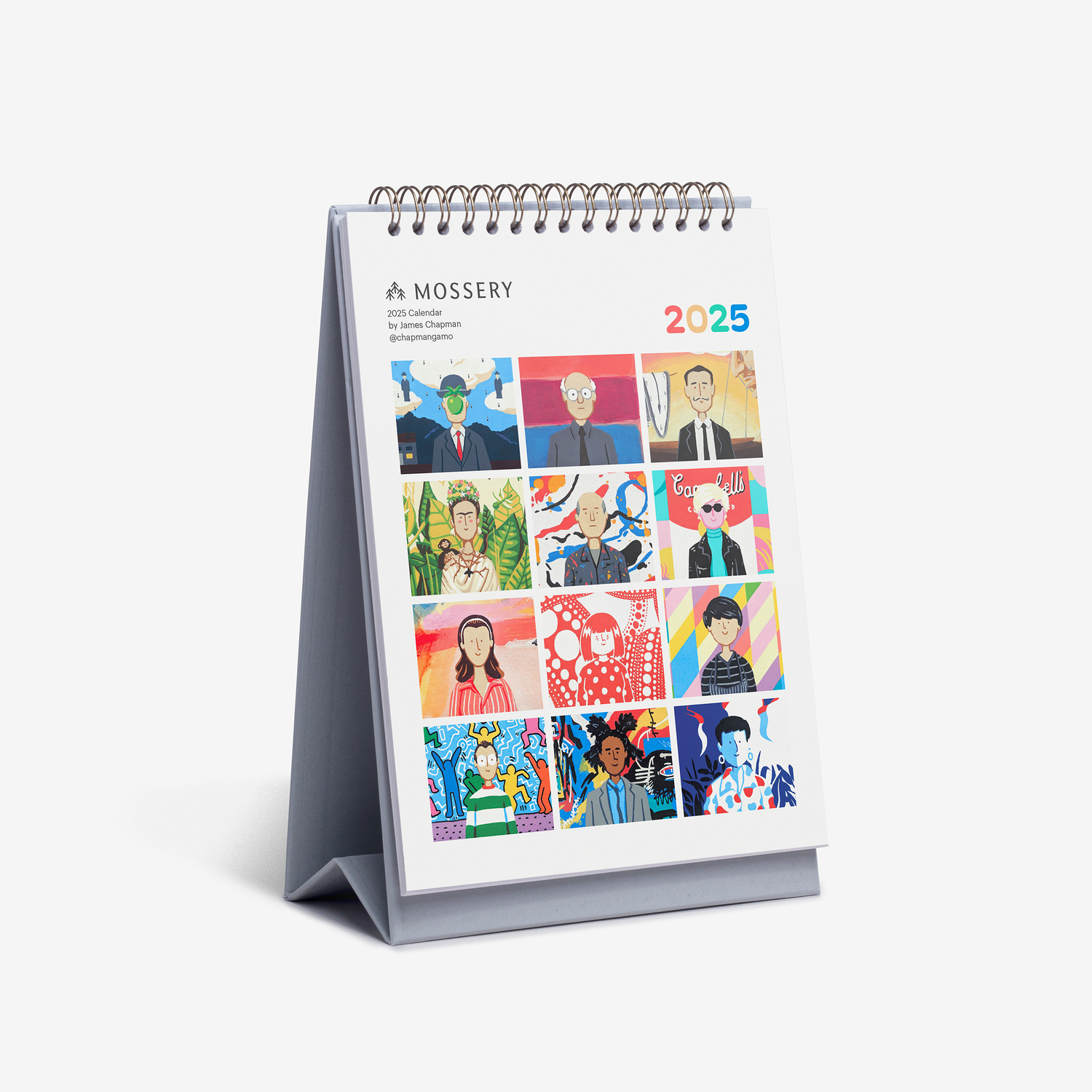 James Chapman 2025 Desk Calendar Bundle