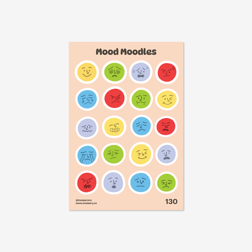 Mossery Stickers: Mood Moodles (STC-130)