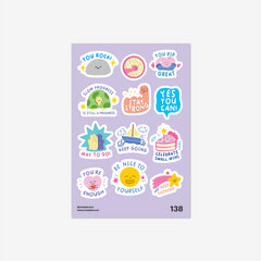 Mossery Stickers: Motivated to Work