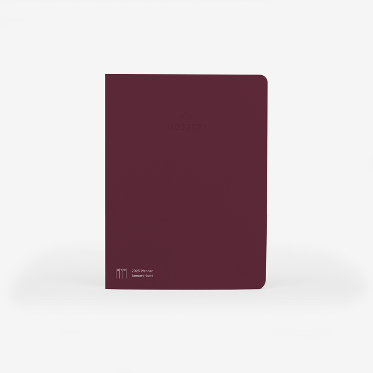 2025 Vertical Half-Year Planner Refill (January-June)