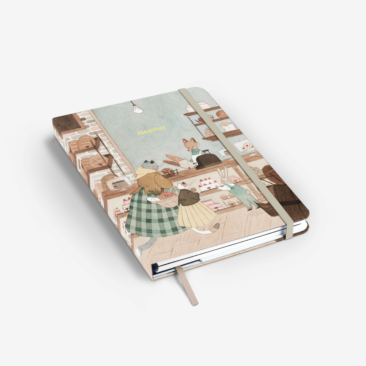 Bakery Wirebound Notebook