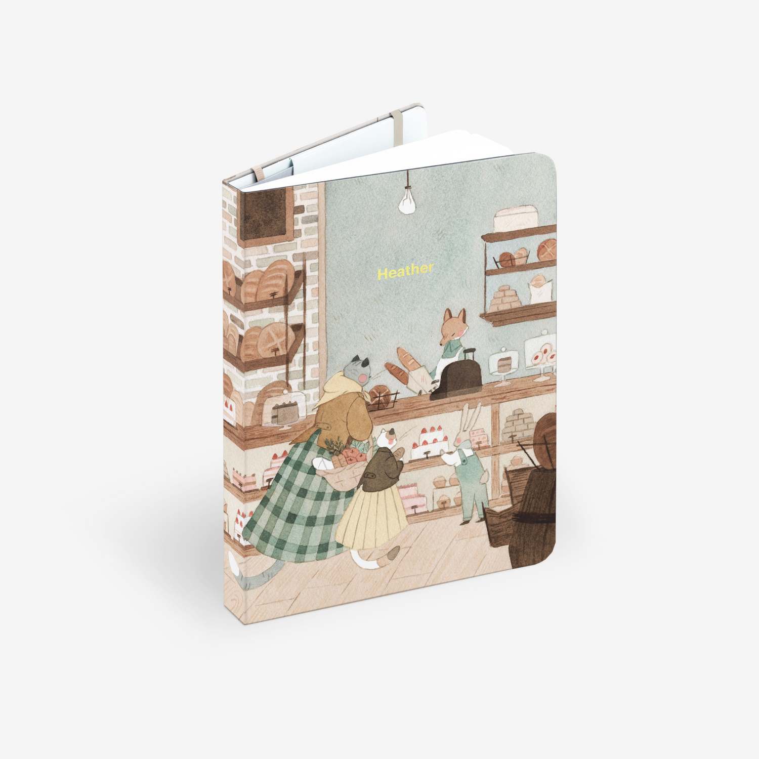 Bakery Wirebound Notebook