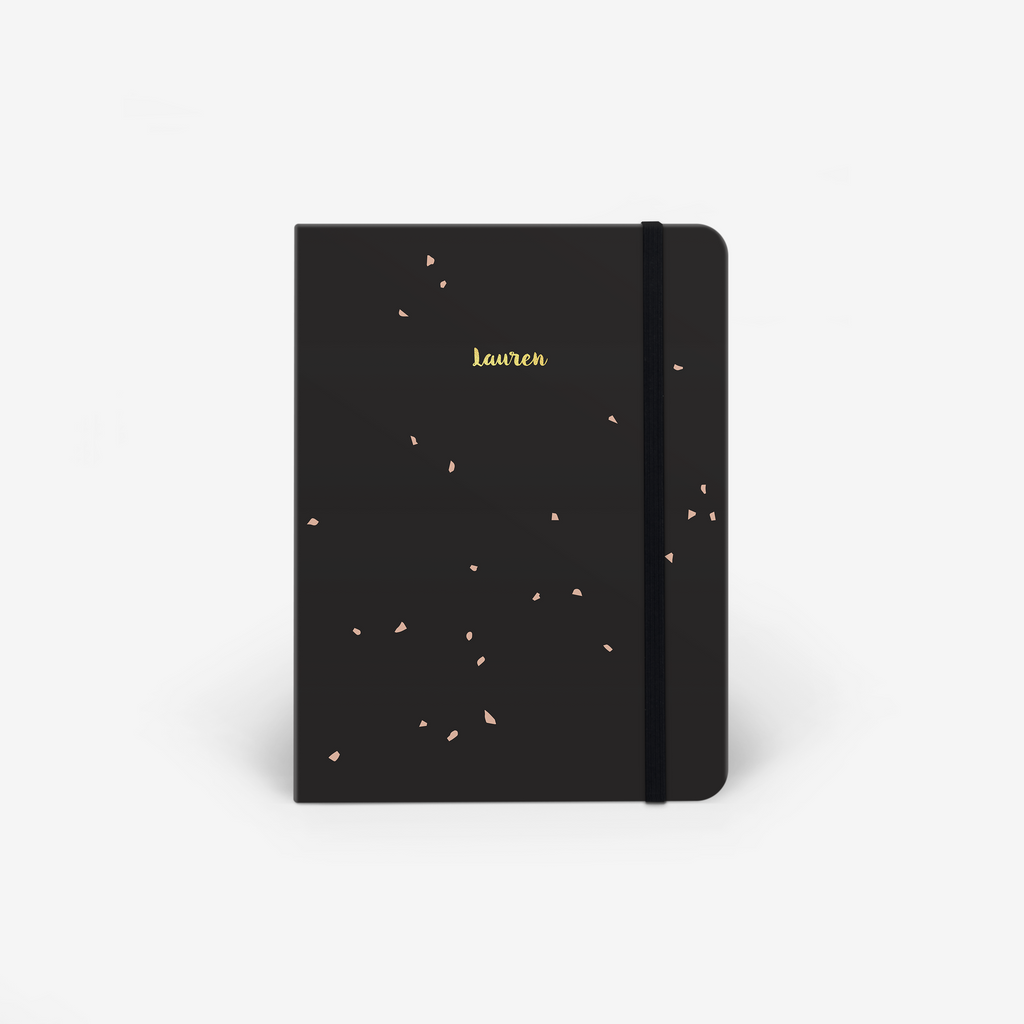 Black Speckle 2025 Planner