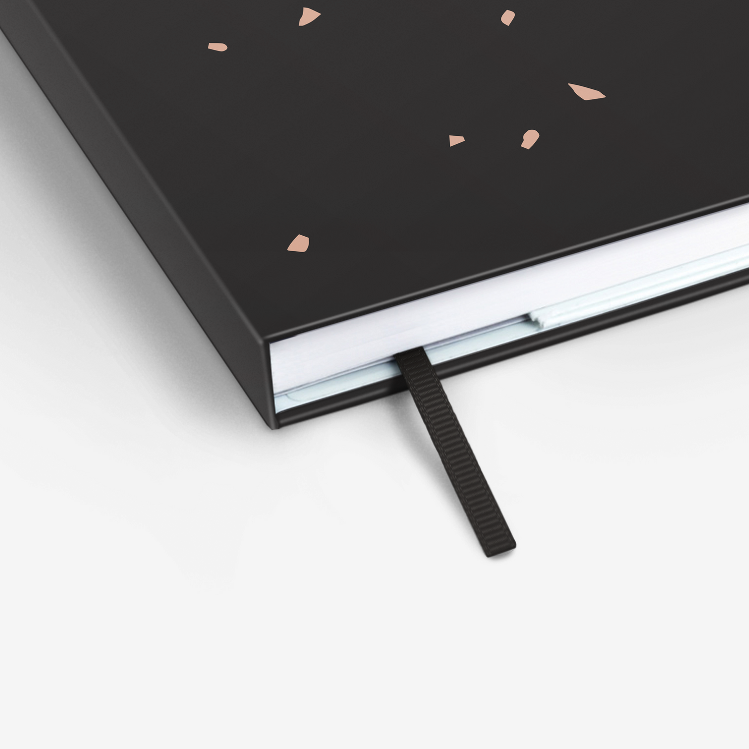 Black Speckle Threadbound Notebook