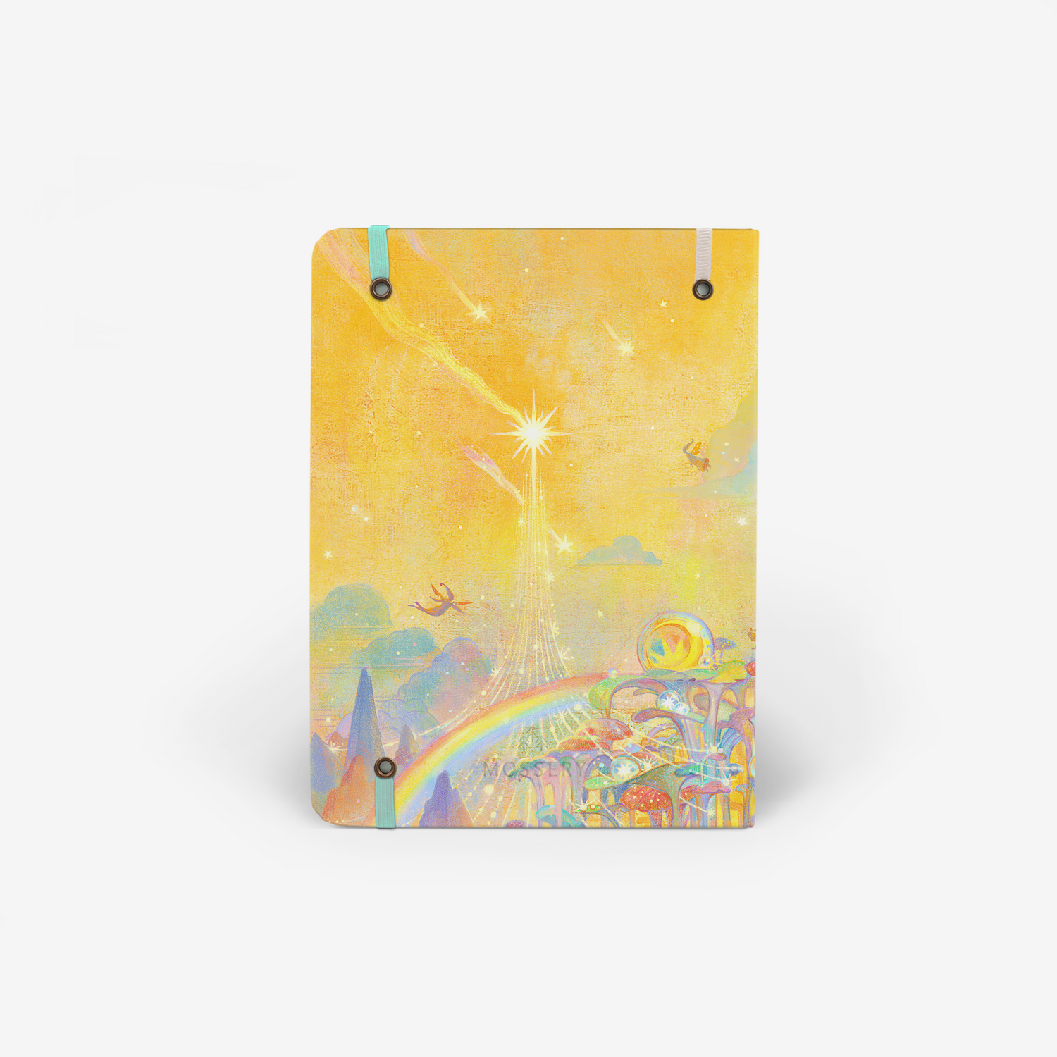 Celestial Strings Wirebound Notebook