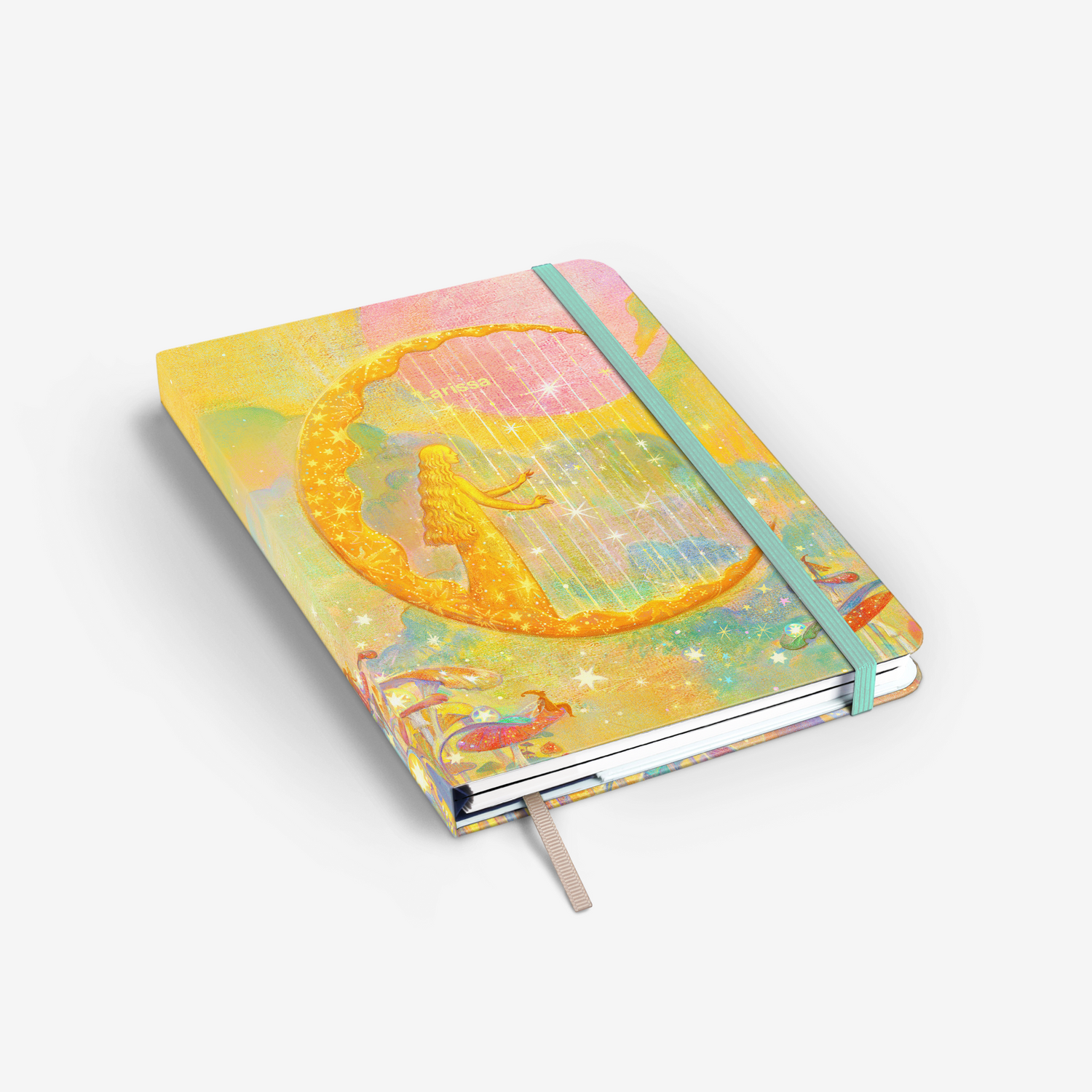 Celestial Strings Wirebound Notebook