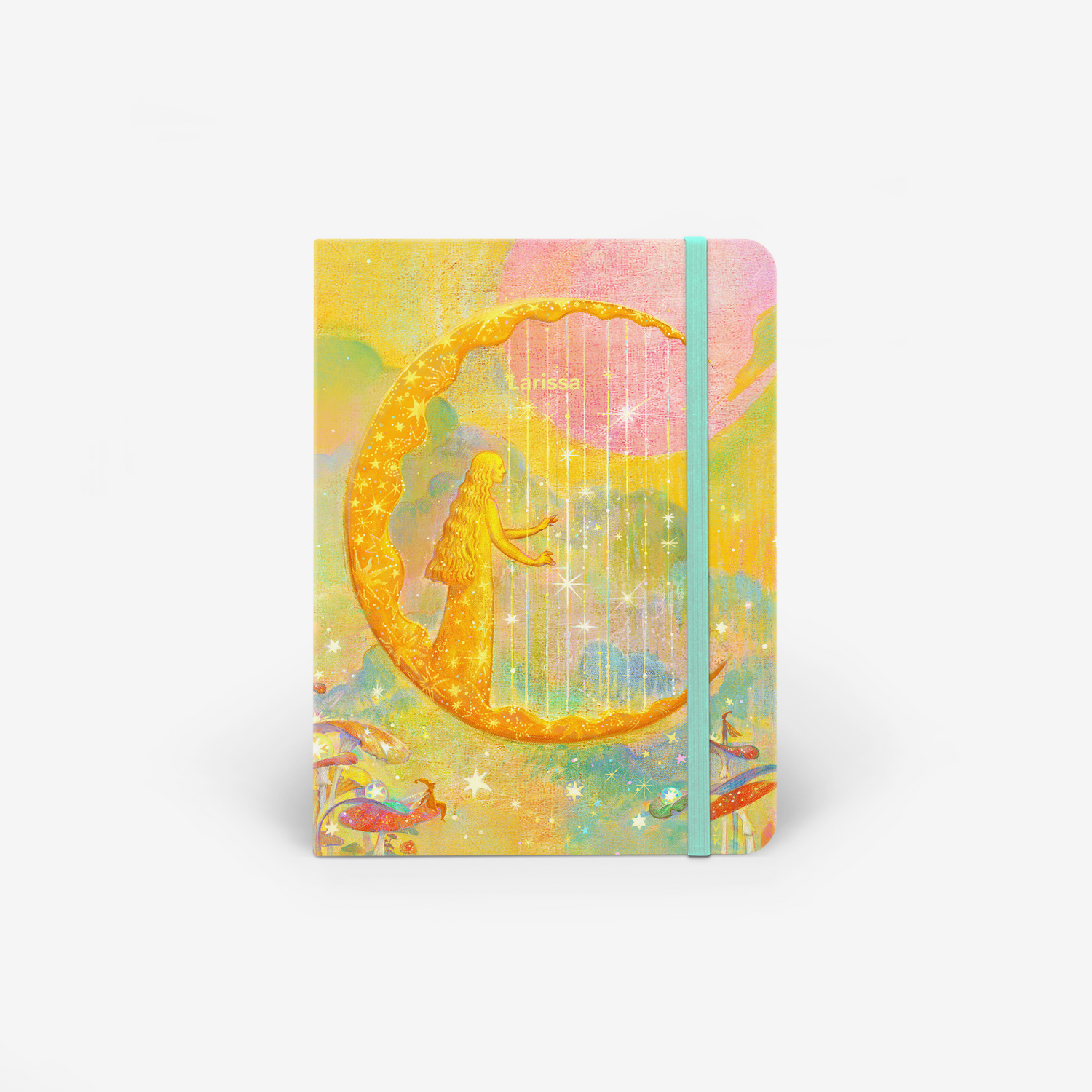 Celestial Strings Wirebound Notebook