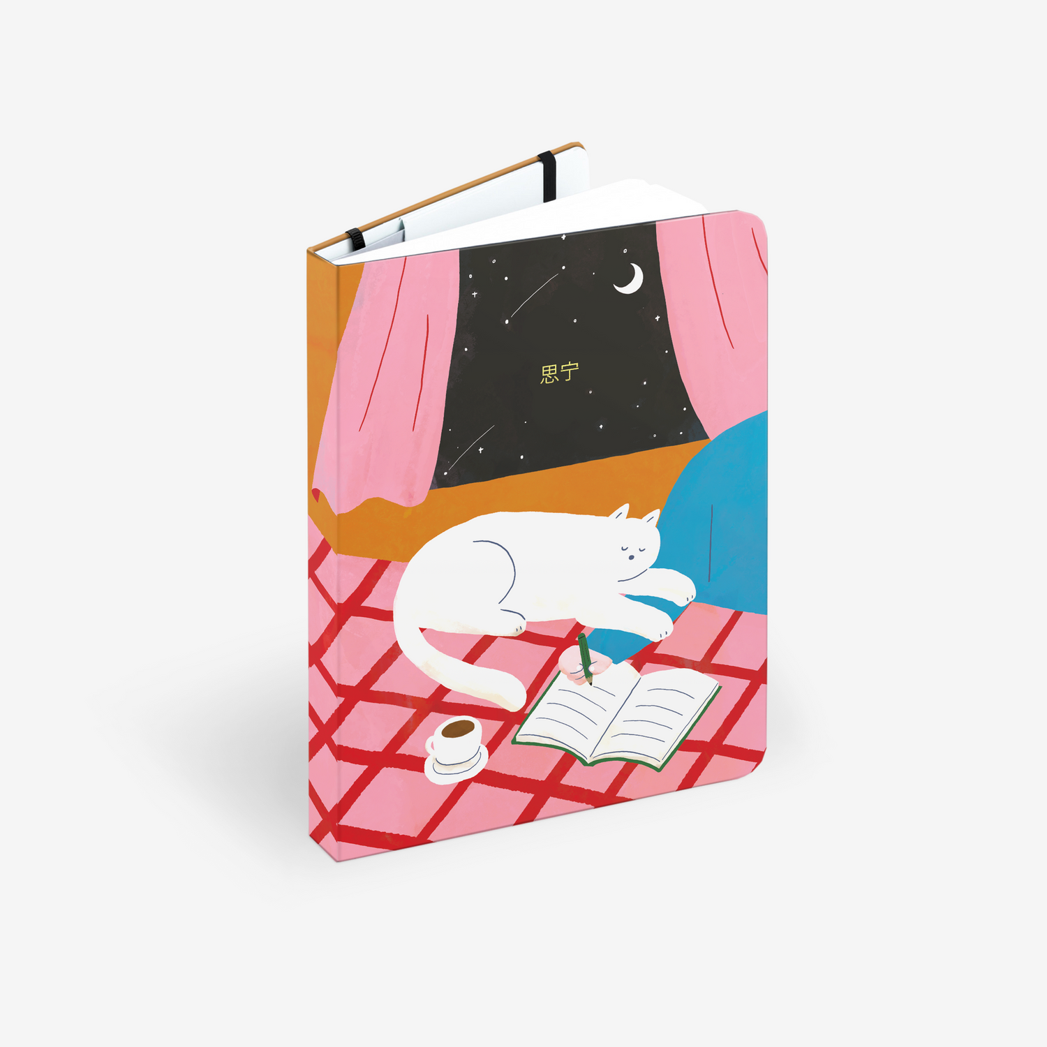 Comfort Cat Threadbound Notebook