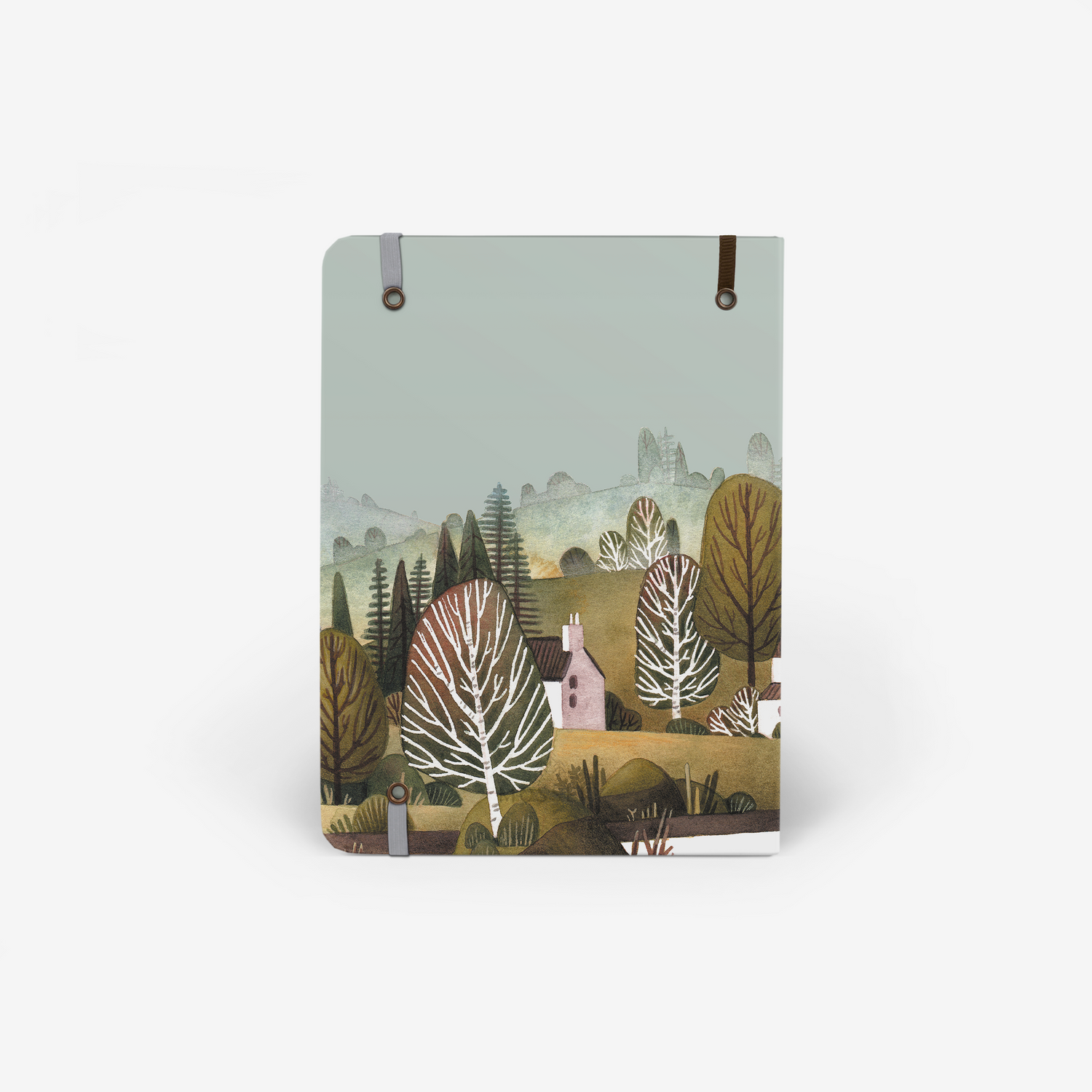 Countryside Wirebound Notebook