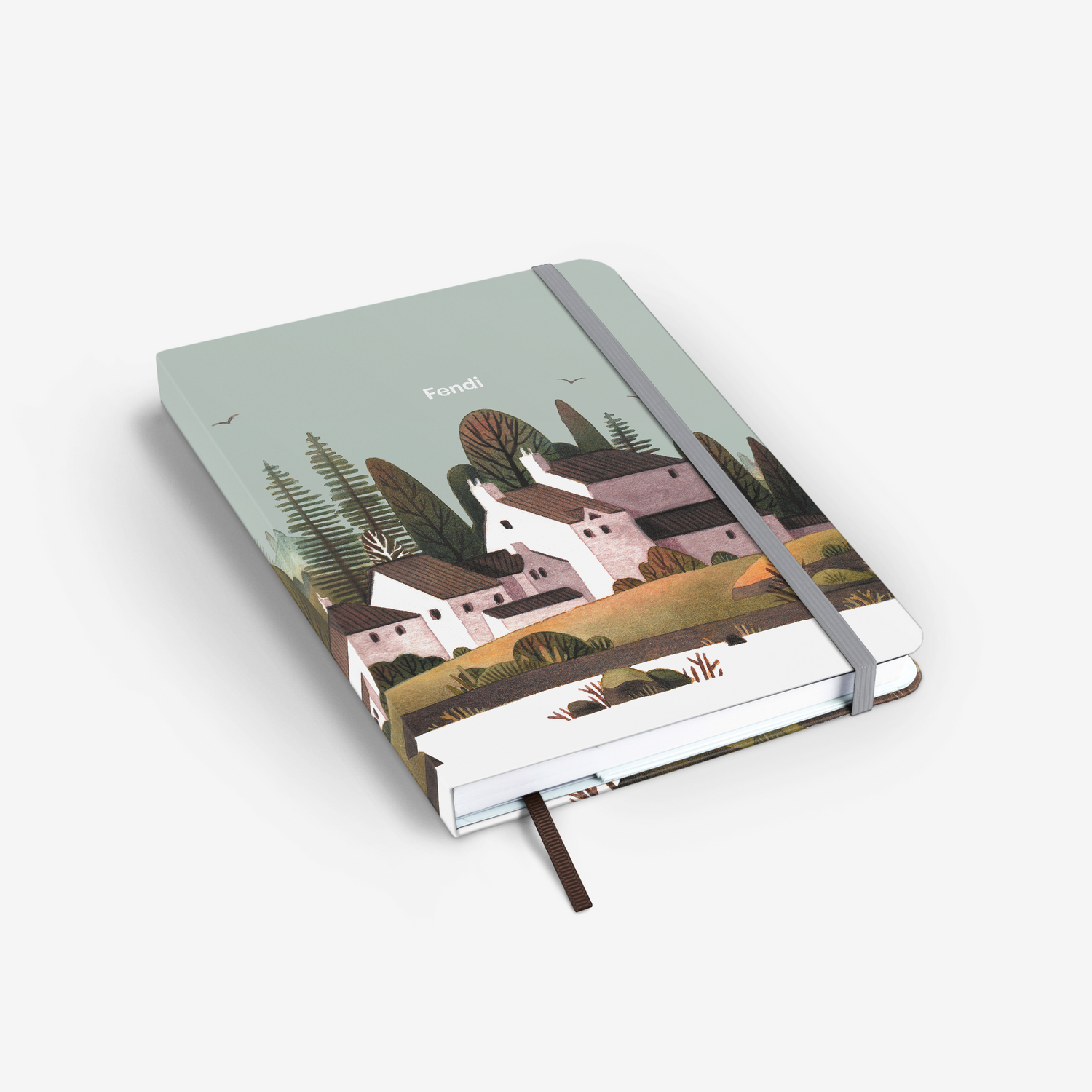 Countryside Threadbound Notebook