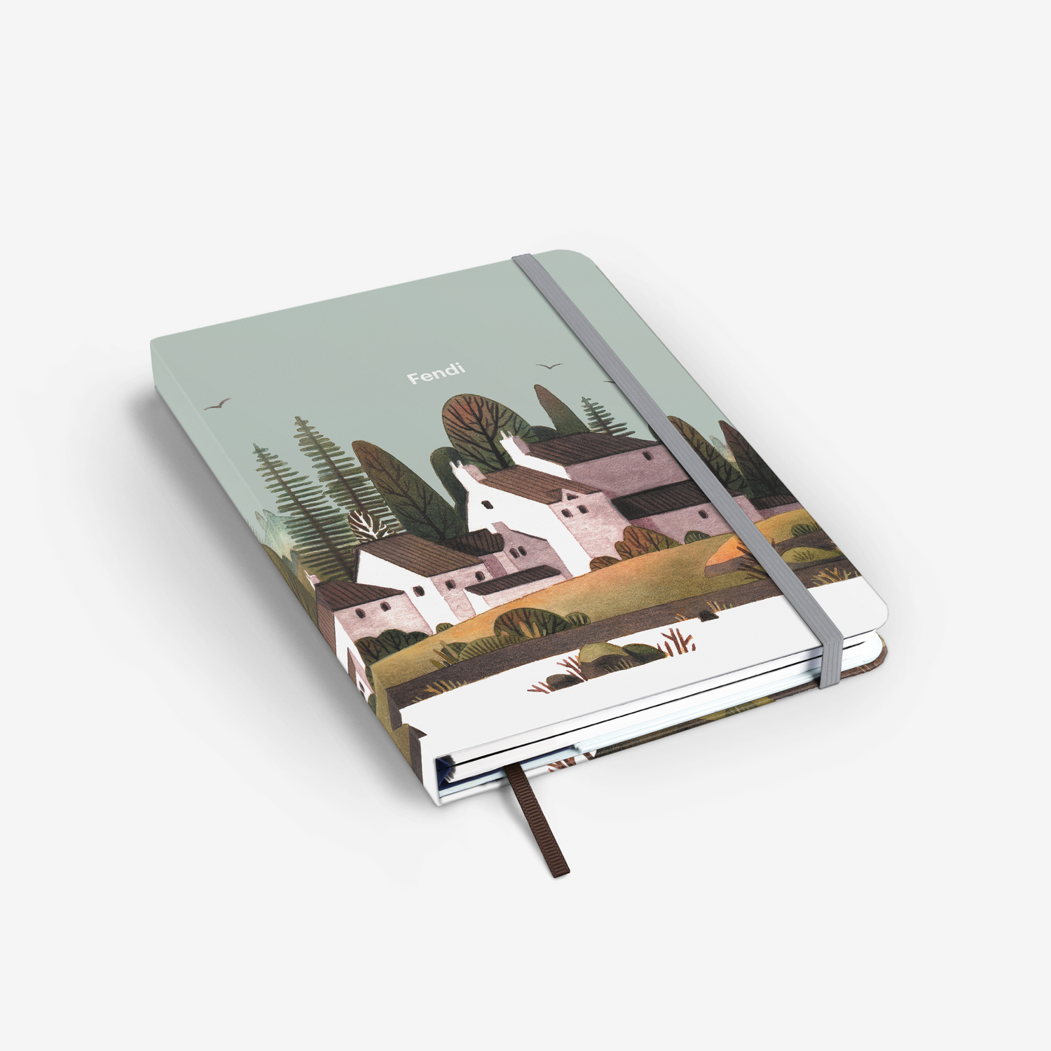 Countryside Wirebound Notebook