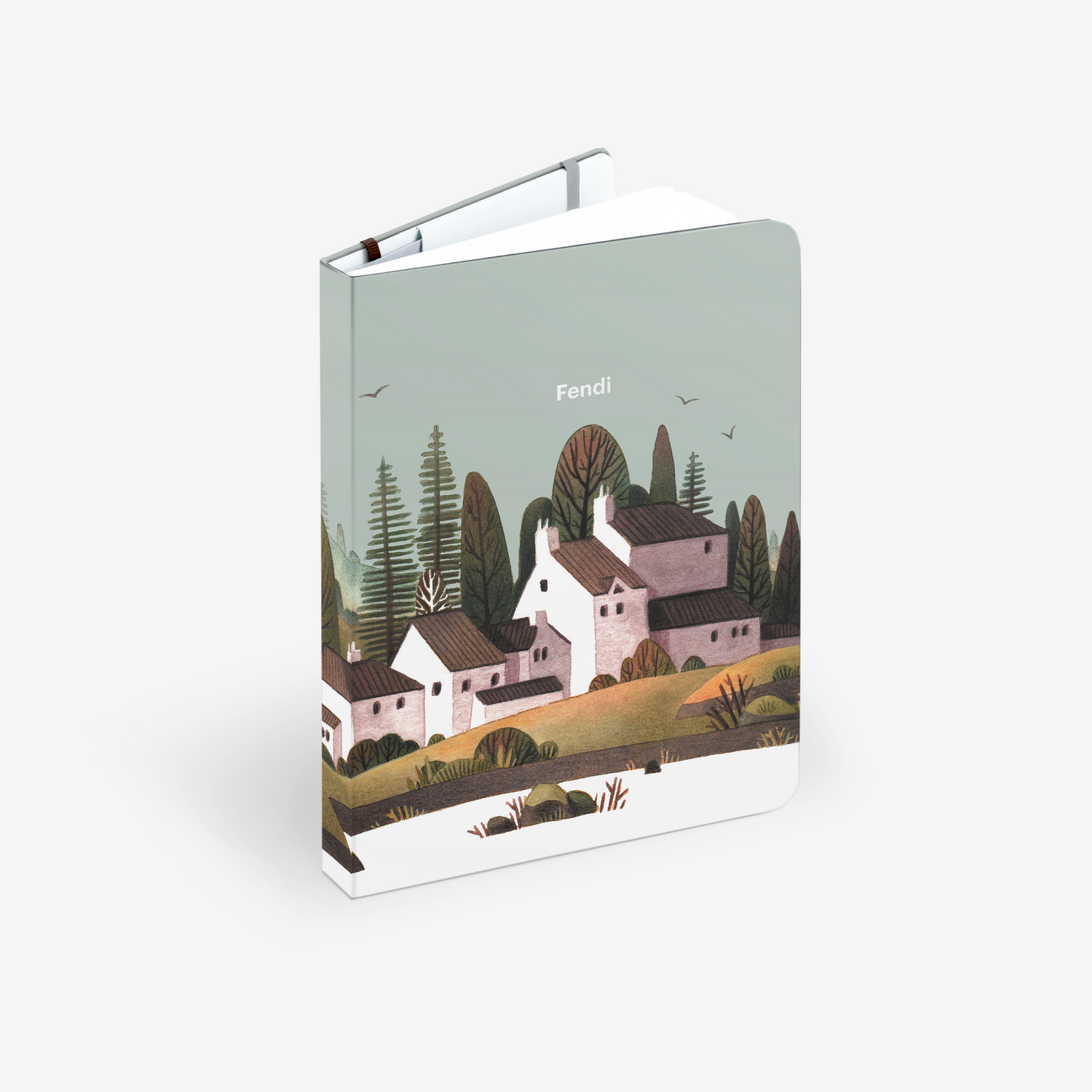 Countryside Wirebound Notebook