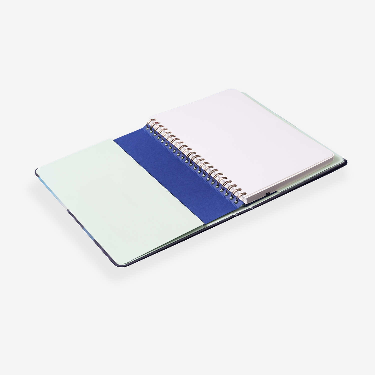 Plain Navy Wirebound Sketchbook