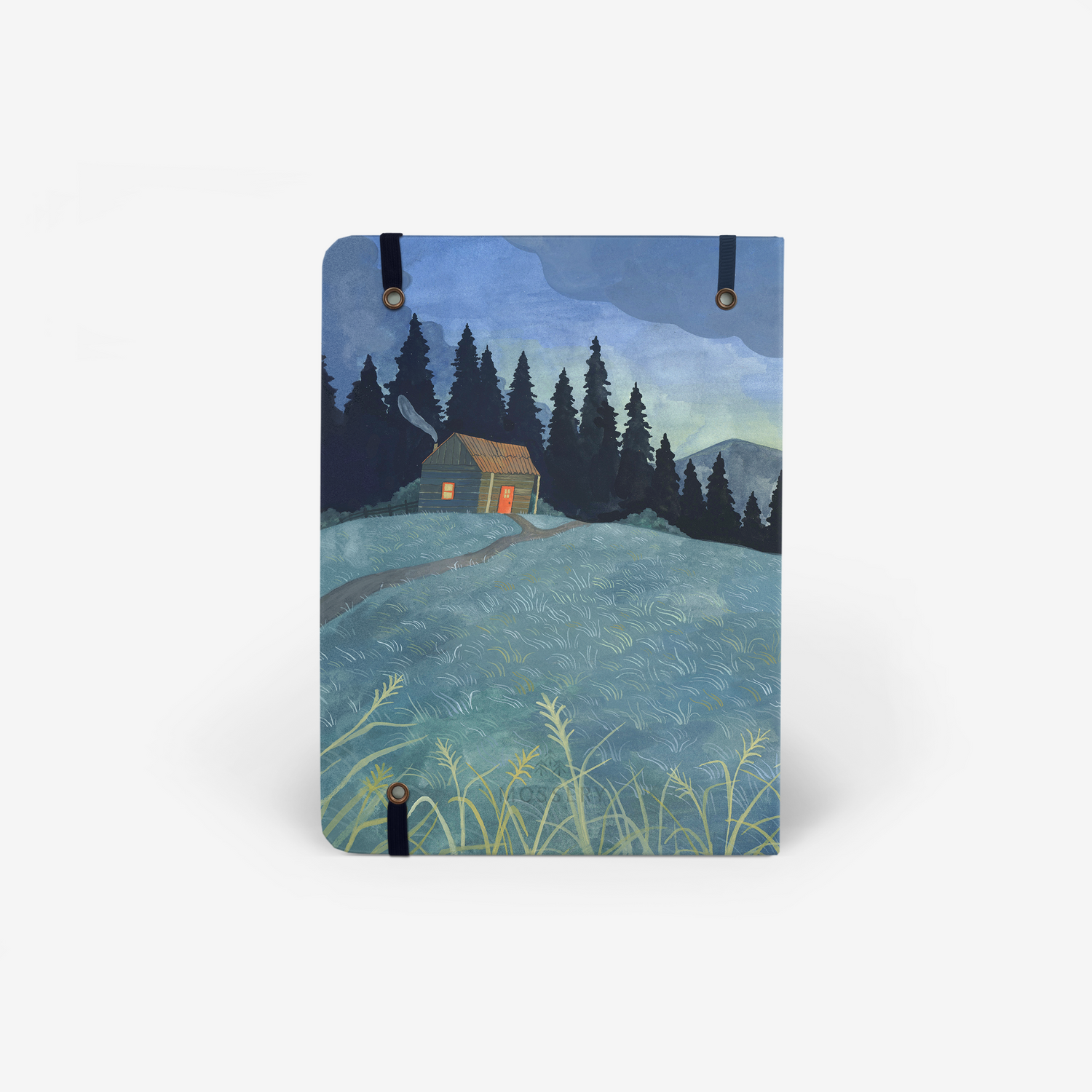 Coyote Moon Wirebound Notebook