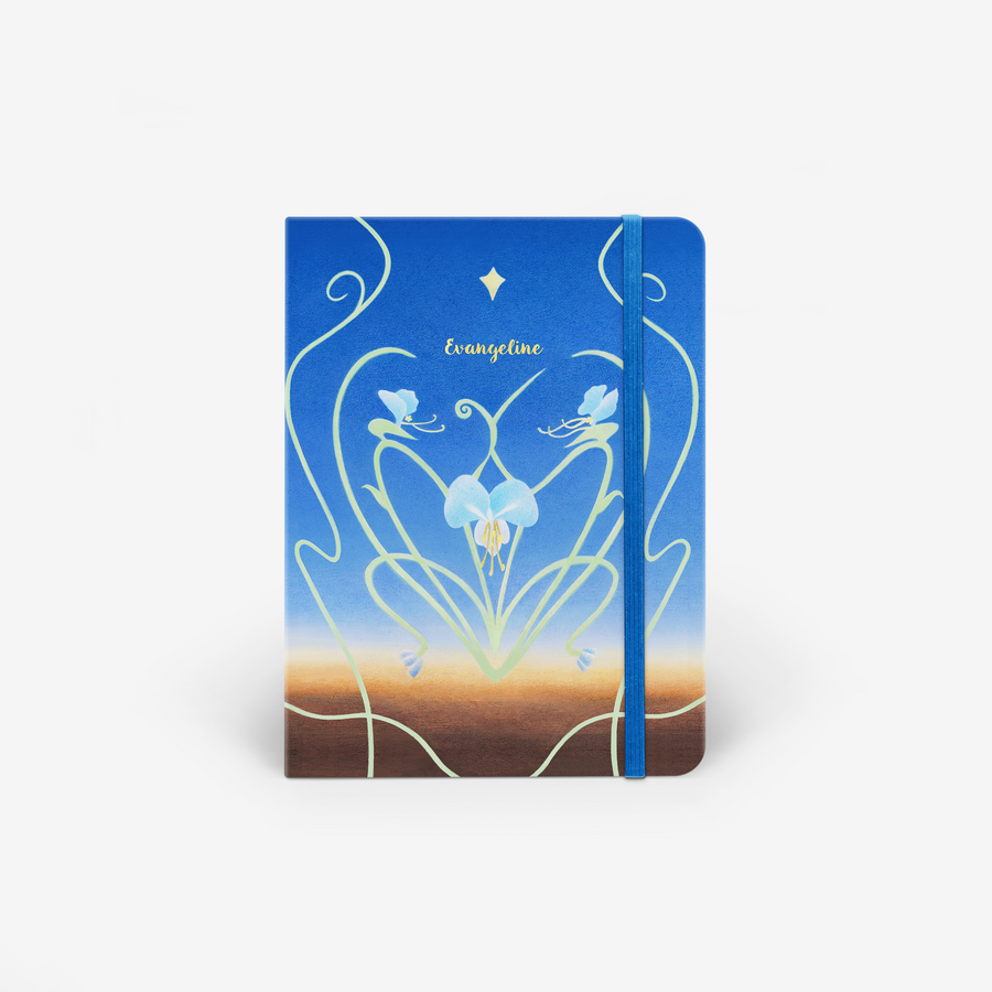 Desert Flower Threadbound Notebook