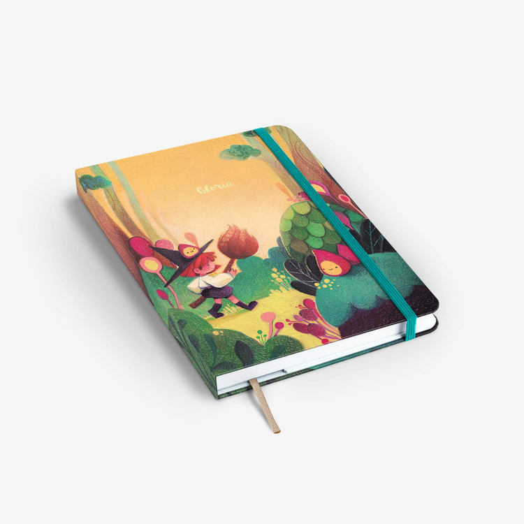 Forest Fable Threadbound Notebook