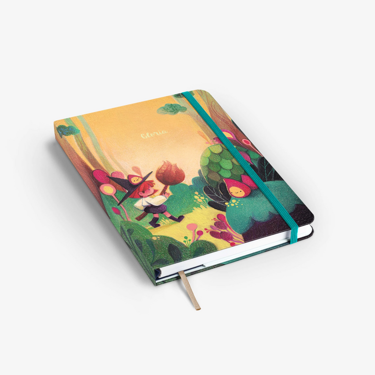 Forest Fable Wirebound Notebook