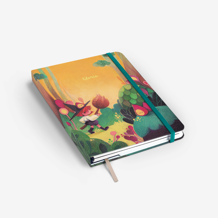 Forest Fable Wirebound Notebook