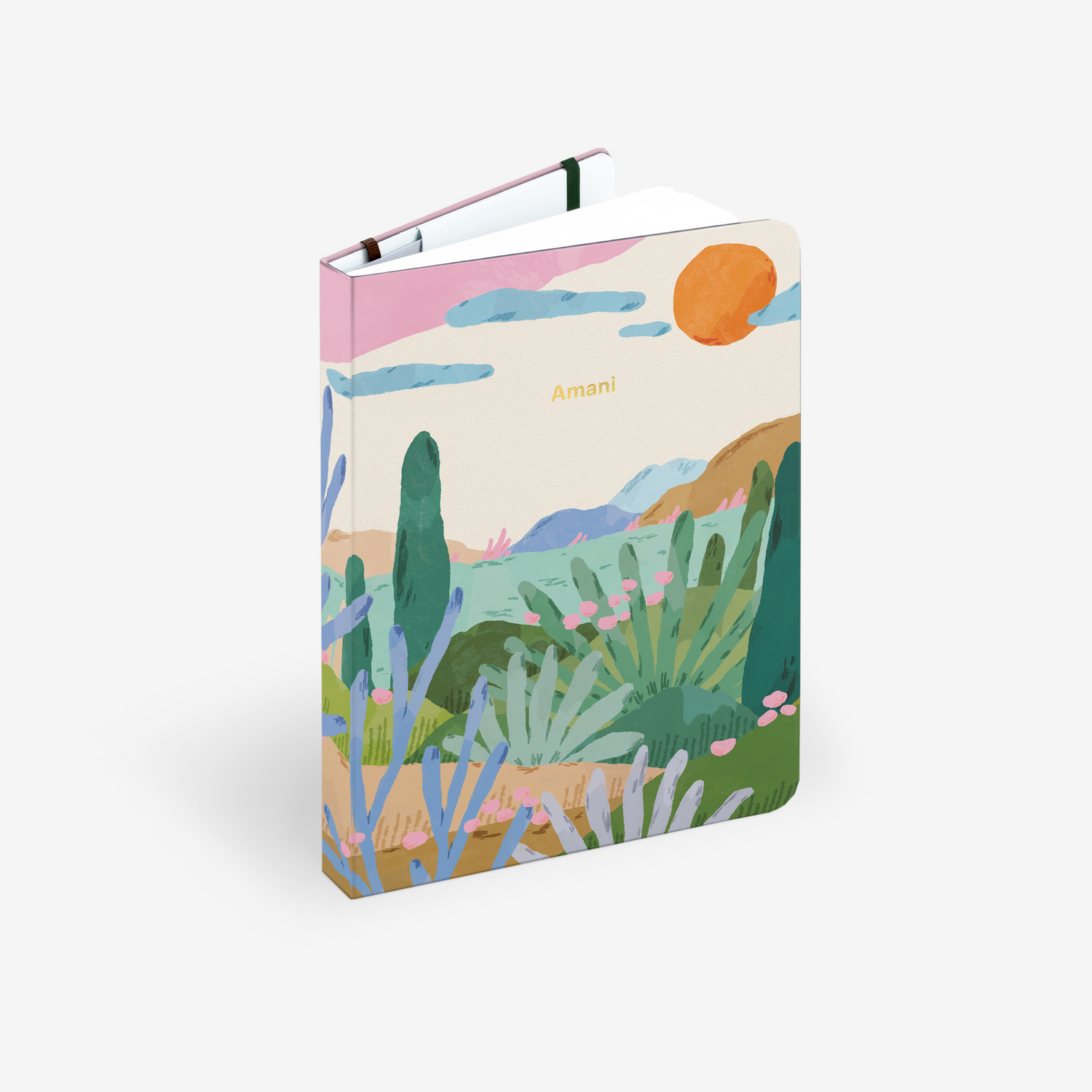 Heavenly Day Wirebound Notebook