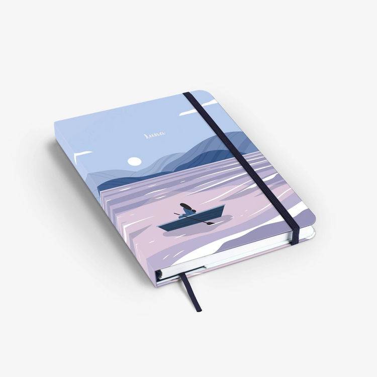 Moon Lake Wirebound Notebook