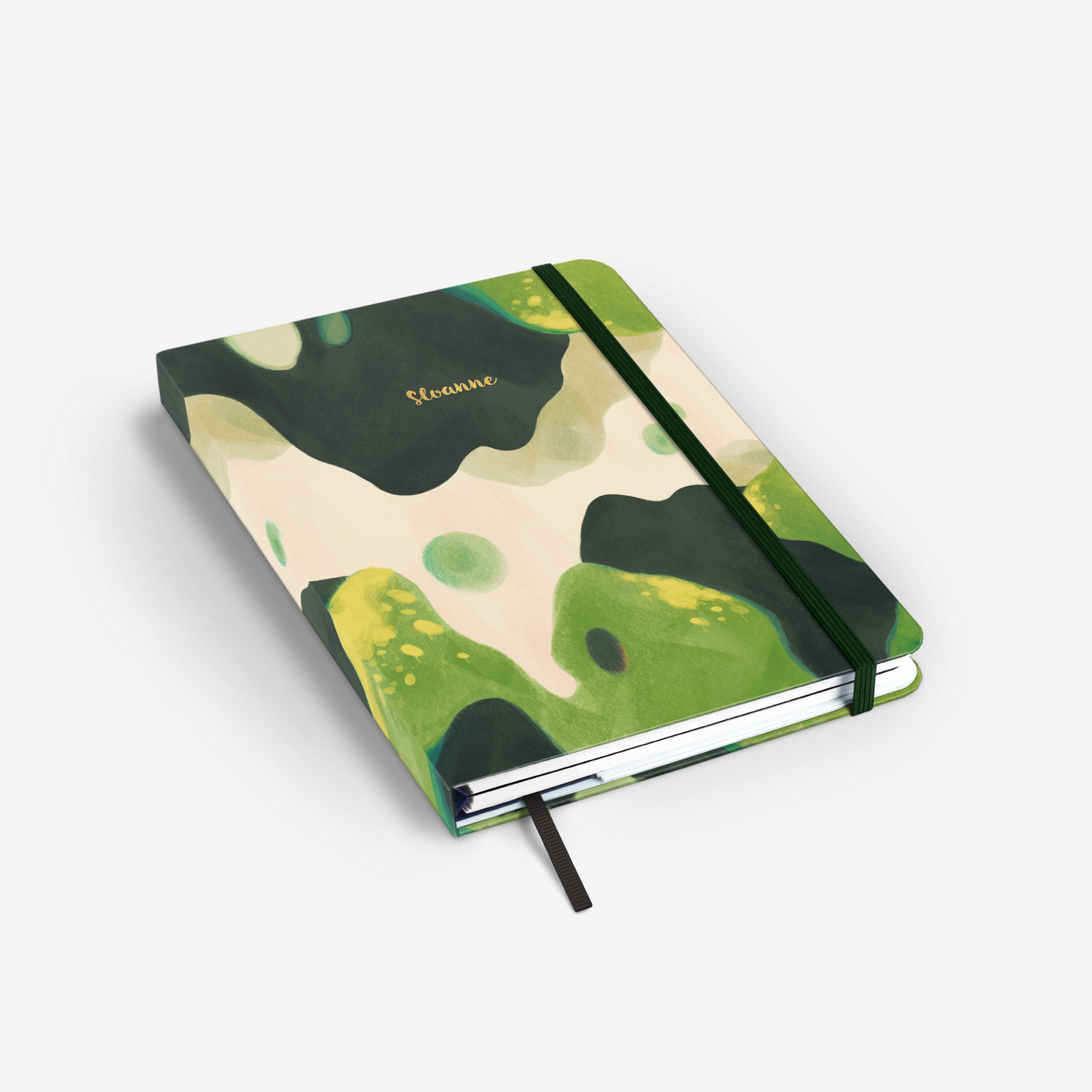 Moss Wirebound Notebook