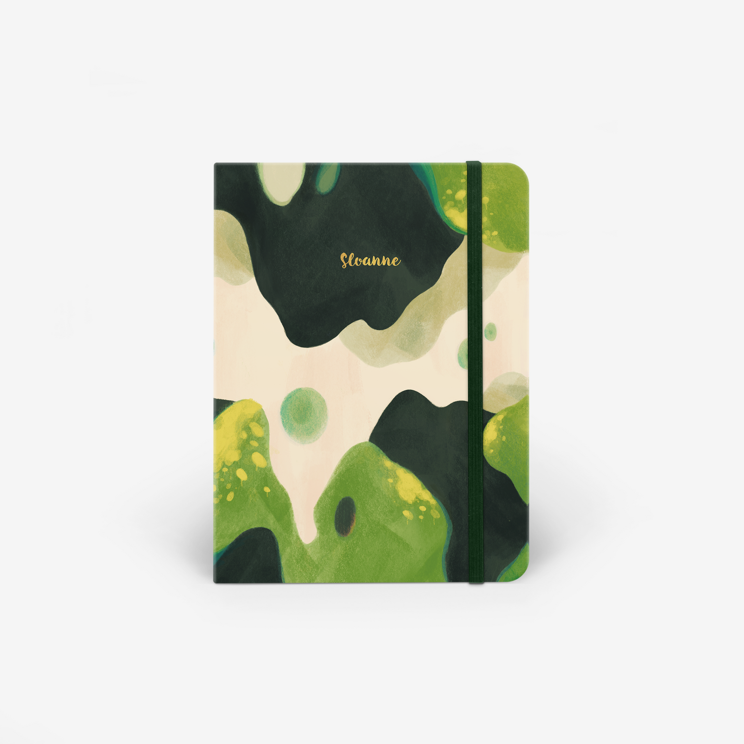 Moss Wirebound Notebook