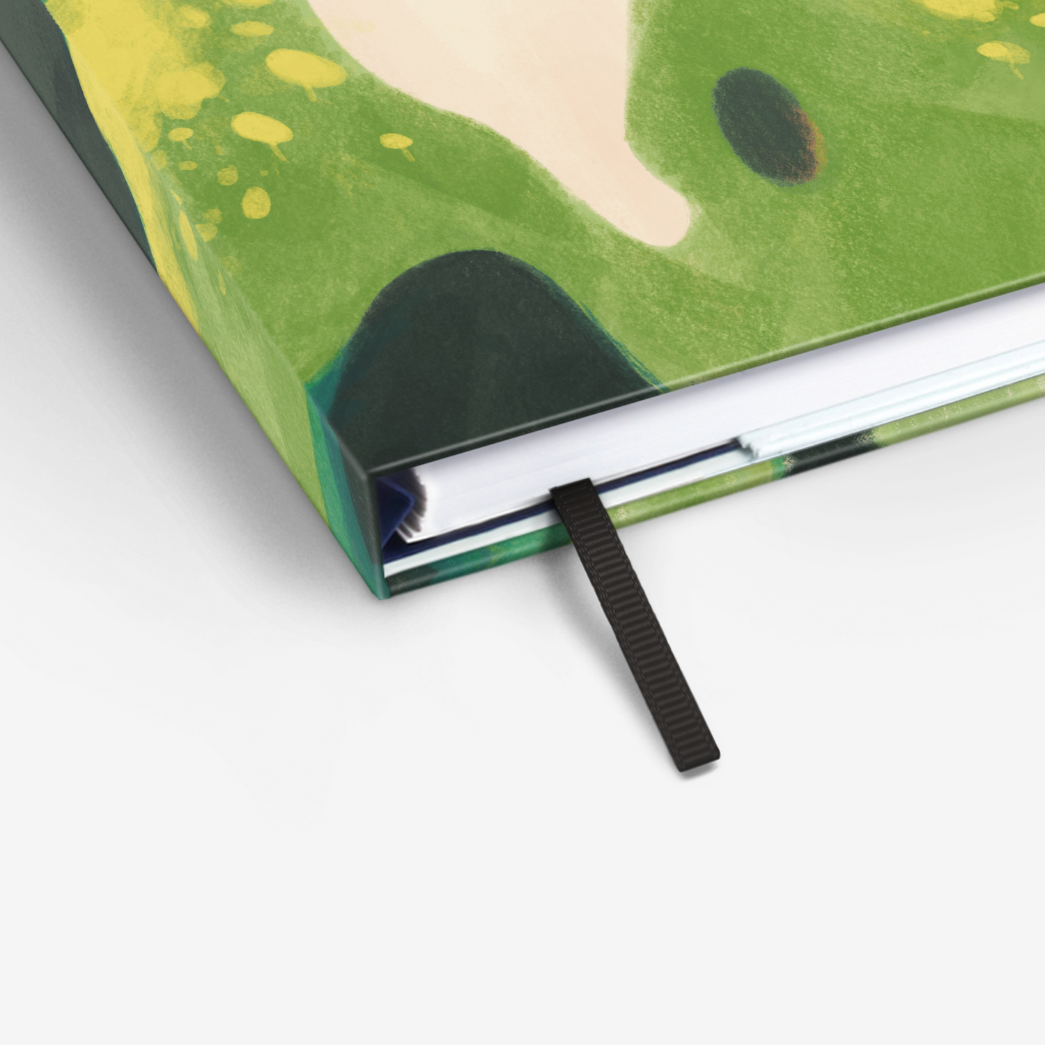 Moss Wirebound Notebook