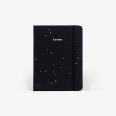 Black Speckle Threadbound Notebook