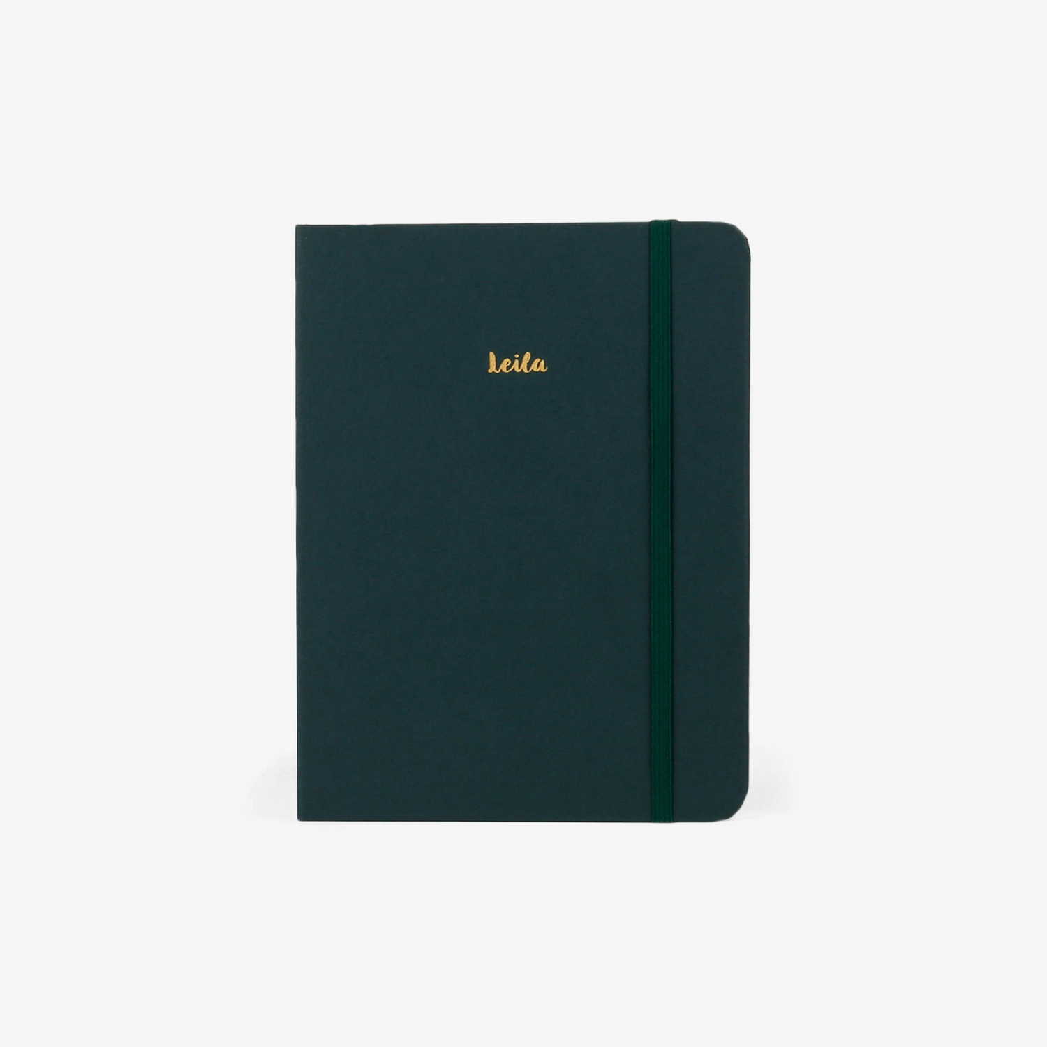 Plain Forest Threadbound Notebook