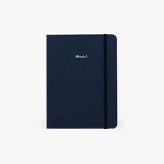 Plain Navy Threadbound Notebook