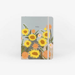 Sunflowers Threadbound Sketchbook