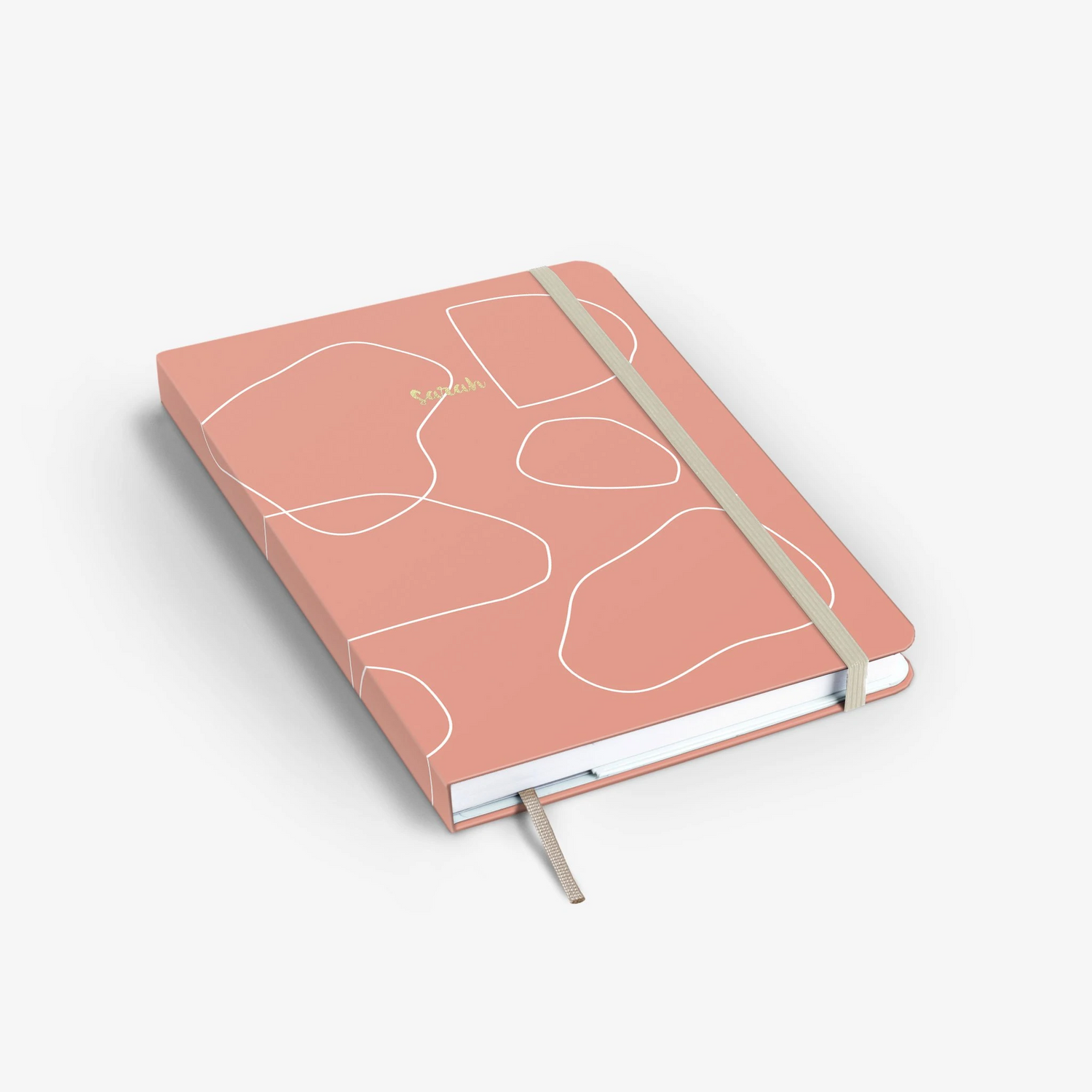 Pink Clay Threadbound Notebook