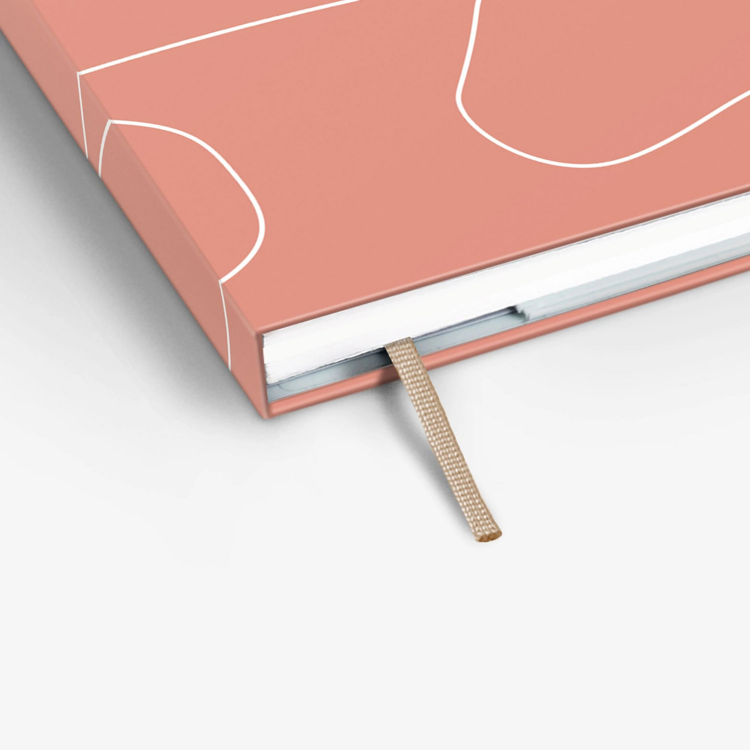 Pink Clay Threadbound Notebook