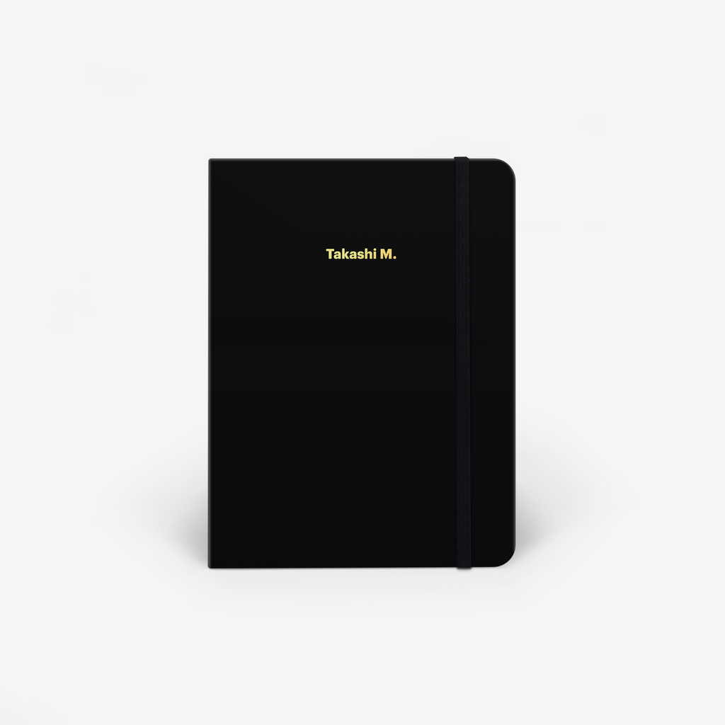 Plain Black 2025 Planner