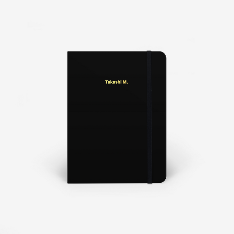 Plain Black 2025 Planner