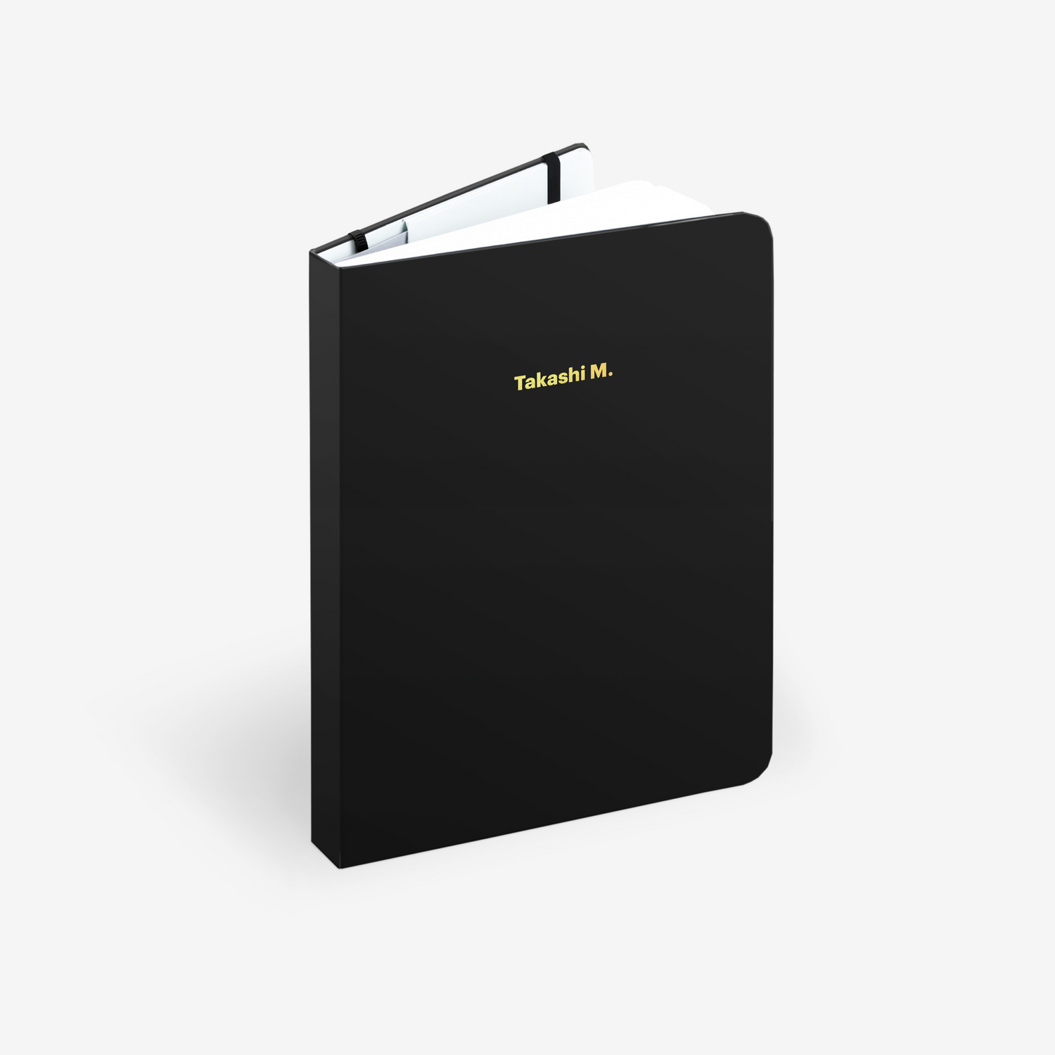 Plain Black Wirebound Sketchbook