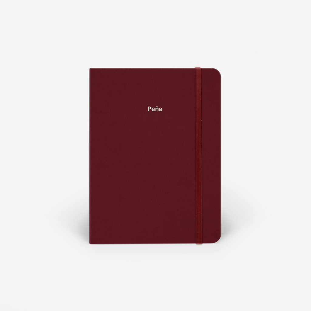 Plain Burgundy 2025 Planner