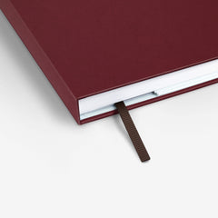 Plain Burgundy 2025 Planner