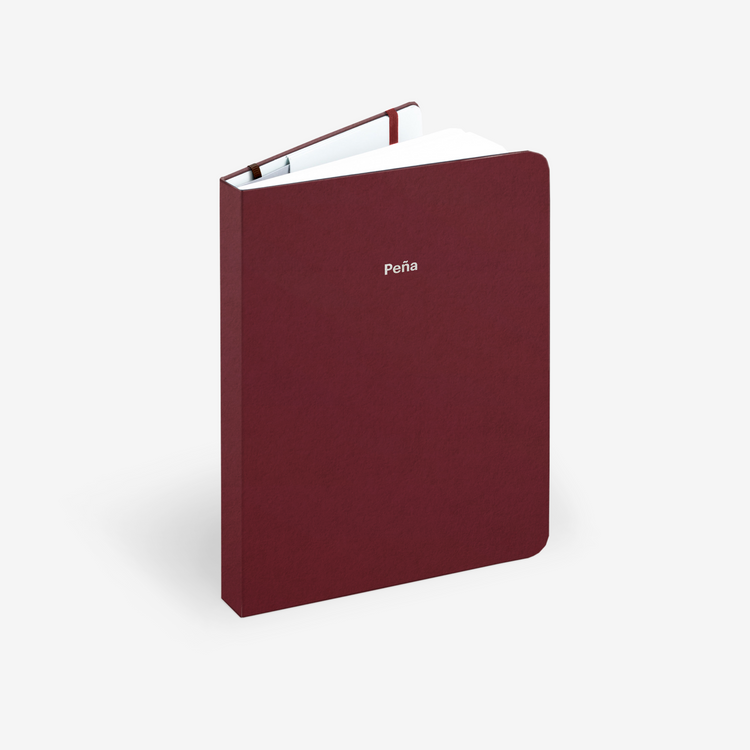 Plain Burgundy 2025 Planner